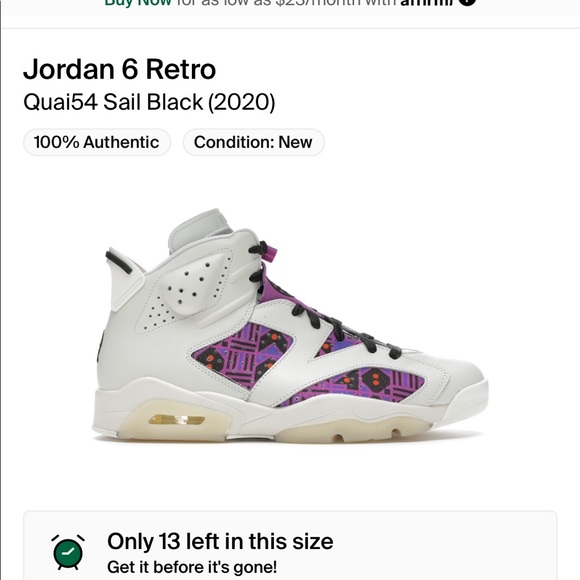 Jordan 6 Quai 54 Sail 2020 - Picture 4 of 5